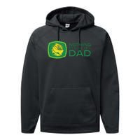 Nothing Drinks Like A Dad Performance Fleece Hoodie