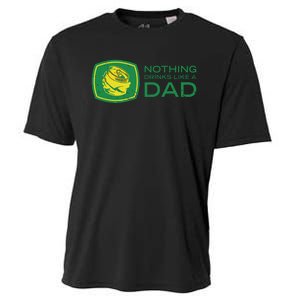 Nothing Drinks Like A Dad Cooling Performance Crew T-Shirt