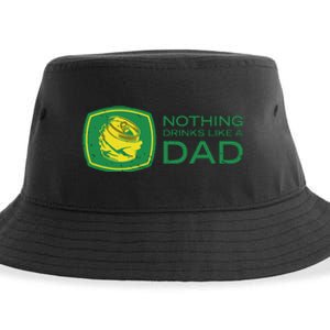 Nothing Drinks Like A Dad Sustainable Bucket Hat