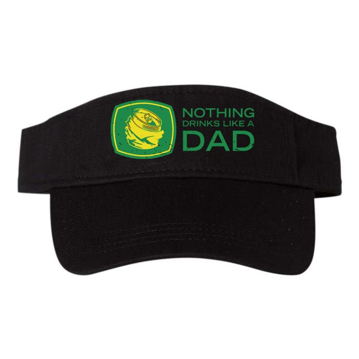 Nothing Drinks Like A Dad Valucap Bio-Washed Visor