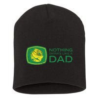 Nothing Drinks Like A Dad Short Acrylic Beanie