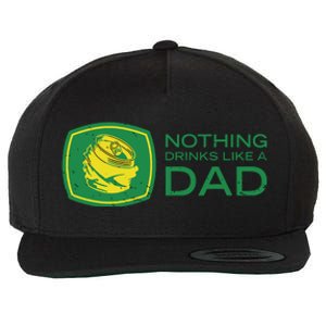 Nothing Drinks Like A Dad Wool Snapback Cap