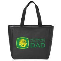 Nothing Drinks Like A Dad Zip Tote Bag