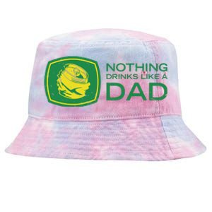 Nothing Drinks Like A Dad Tie-Dyed Bucket Hat