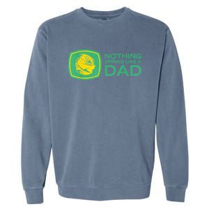 Nothing Drinks Like A Dad Garment-Dyed Sweatshirt