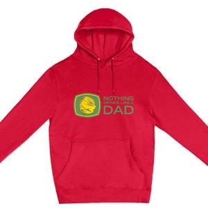 Nothing Drinks Like A Dad Premium Pullover Hoodie