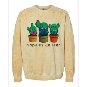 Nopales De Leer Colorblast Crewneck Sweatshirt