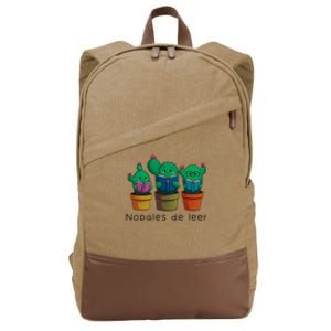 Nopales De Leer Cotton Canvas Backpack