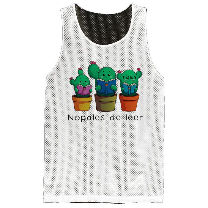 Nopales De Leer Mesh Reversible Basketball Jersey Tank