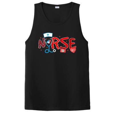 Nurse Day Life Nurses Week Healthcare Nursing Gift PosiCharge Competitor Tank