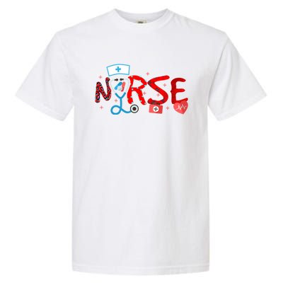 Nurse Day Life Nurses Week Healthcare Nursing Gift Garment-Dyed Heavyweight T-Shirt