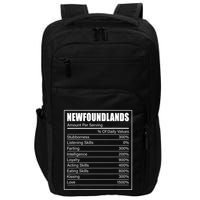 Newfoundland Dog Lover Newfoundland Facts Newfoundland Impact Tech Backpack
