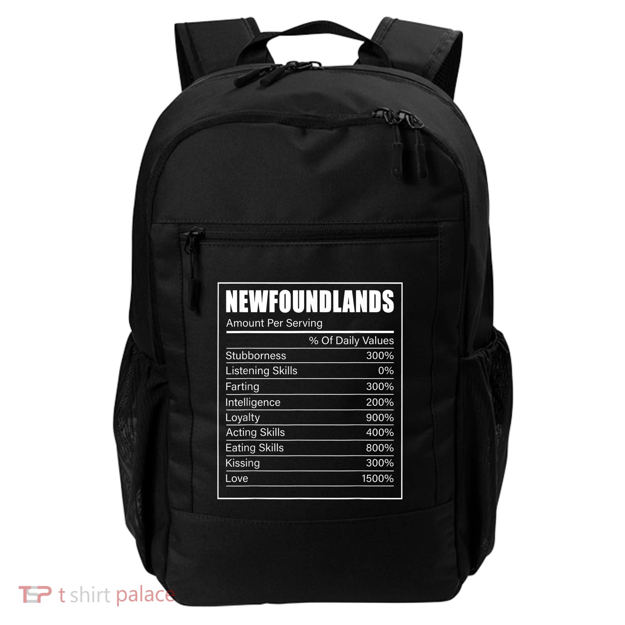 Newfoundland Dog Lover Newfoundland Facts Newfoundland Backpack
