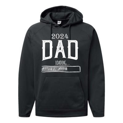 New Dad Loading 2024 Performance Fleece Hoodie