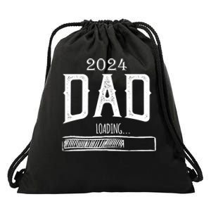 New Dad Loading 2024 Drawstring Bag