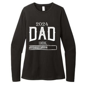 New Dad Loading 2024 Womens CVC Long Sleeve Shirt