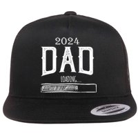 New Dad Loading 2024 Flat Bill Trucker Hat