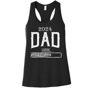 New Dad Loading 2024 Women's Racerback Tank