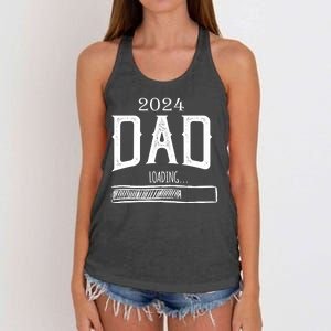 New Dad Loading 2024 Women's Knotted Racerback Tank