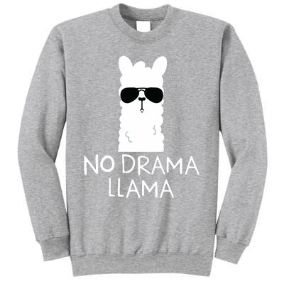 No Drama Llama Alpaca With Sunglasses Llama Lovers Gift Sweatshirt