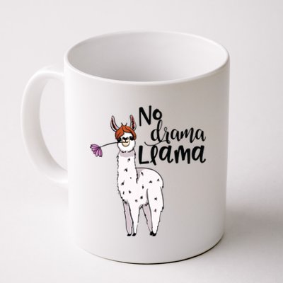 No Drama Llama Cute Llama Costume Or Llama Pajamas Coffee Mug