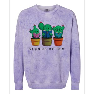 Nopales De Leer Colorblast Crewneck Sweatshirt