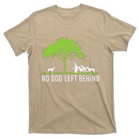 No Dog Left Behind Cute Owner Walker Paw Puppy Love Clothes T-Shirt