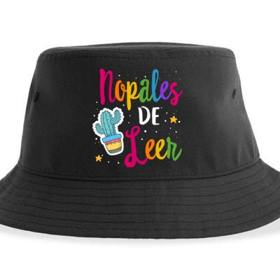 Nopales De Leer Never Stop Reading Spanish Teacher Espanol Sustainable Bucket Hat