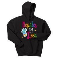 Nopales De Leer Never Stop Reading Spanish Teacher Espanol Kids Hoodie