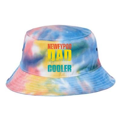 Newfypoo Dad Like a Regular Dad but Cooler Tie Dye Newport Bucket Hat