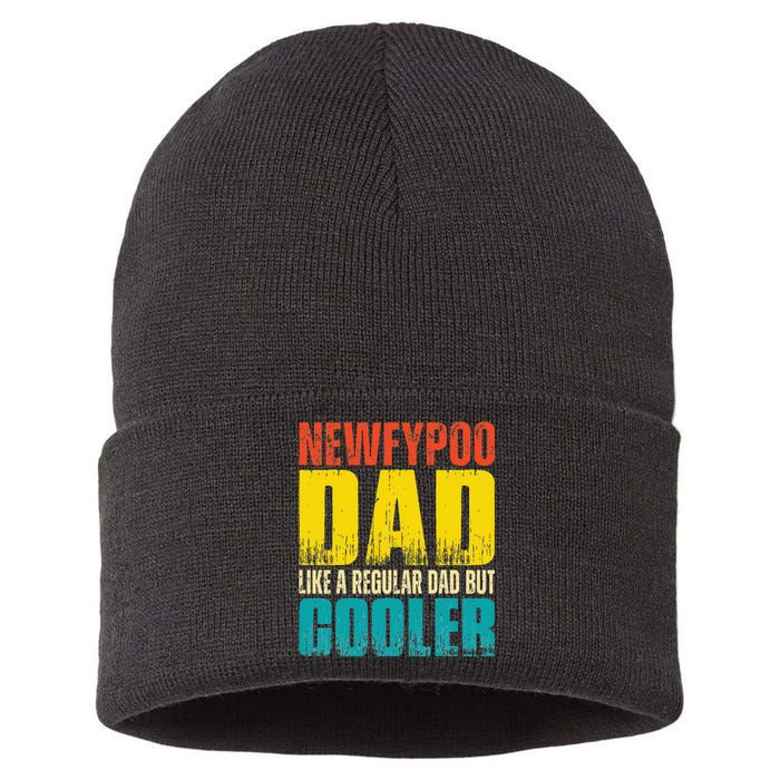 Newfypoo Dad Like a Regular Dad but Cooler Sustainable Knit Beanie