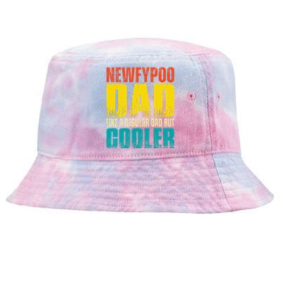 Newfypoo Dad Like a Regular Dad but Cooler Tie-Dyed Bucket Hat