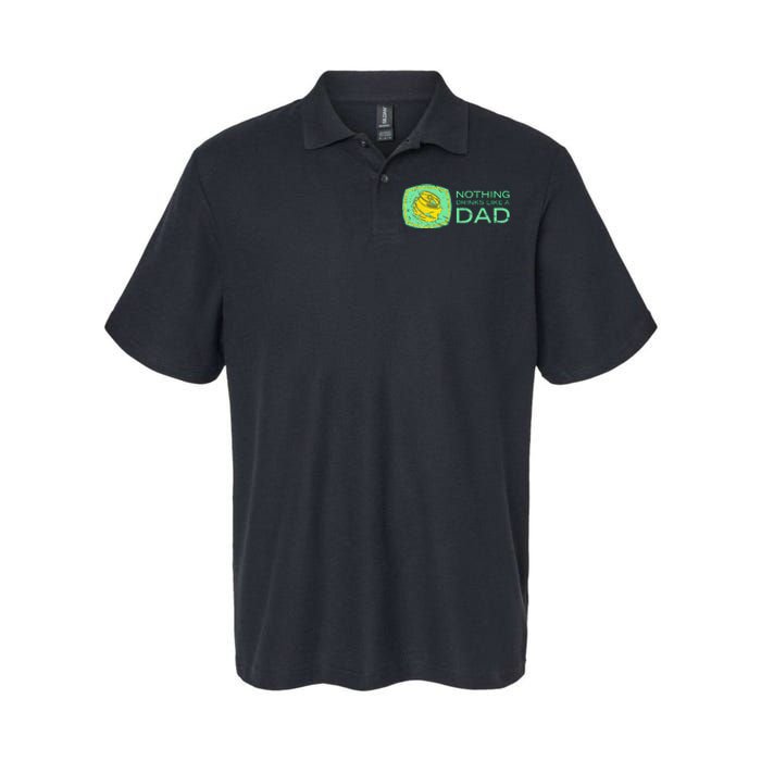 Nothing Drinks Like A Dad Softstyle Adult Sport Polo