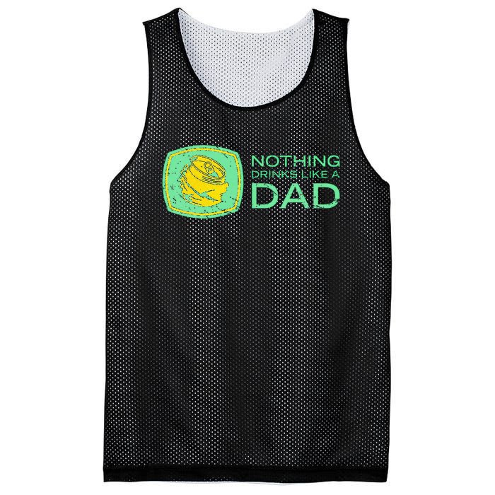 Nothing Drinks Like A Dad Mesh Reversible Basketball Jersey Tank