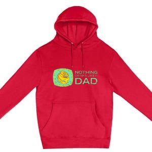 Nothing Drinks Like A Dad Premium Pullover Hoodie