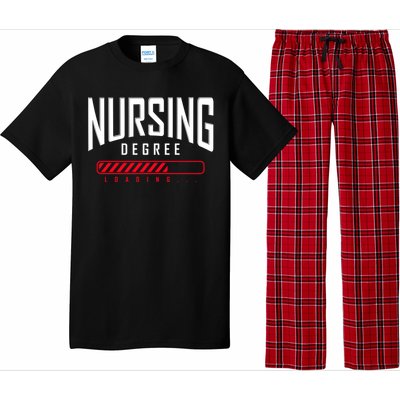 Nursing Degree Loading Future Nurse Nursing School Nurse Great Gift Pajama Set