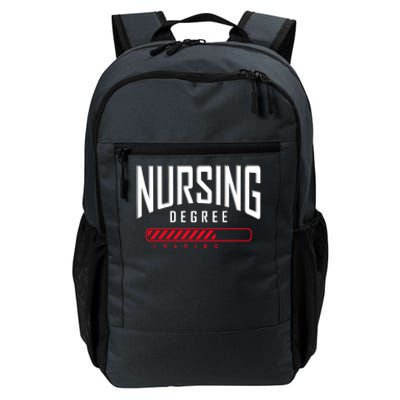 Nursing Degree Loading Future Nurse Nursing School Nurse Great Gift Daily Commute Backpack