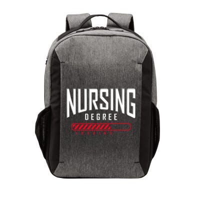 Nursing Degree Loading Future Nurse Nursing School Nurse Great Gift Vector Backpack