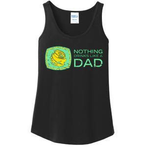 Nothing Drinks Like A Dad Ladies Essential Tank