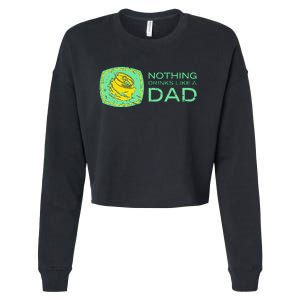 Nothing Drinks Like A Dad Cropped Pullover Crew