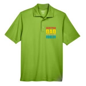 Newfypoo Dad Like A Regular Dad But Cooler Men's Origin Performance Pique Polo