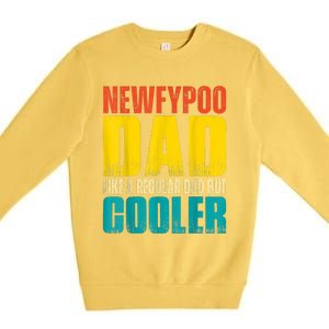 Newfypoo Dad Like A Regular Dad But Cooler Premium Crewneck Sweatshirt