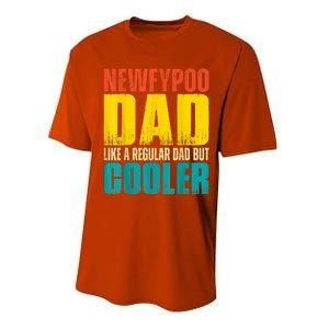 Newfypoo Dad Like A Regular Dad But Cooler Performance Sprint T-Shirt