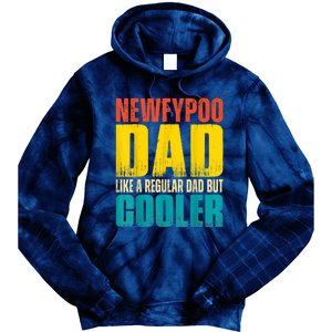 Newfypoo Dad Like A Regular Dad But Cooler Tie Dye Hoodie