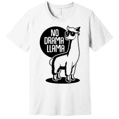 No Drama Llama Premium T-Shirt