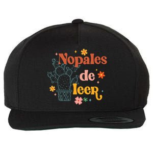 Nopales De Leer Spanish Teacher Maestra Cactus Bilingual Wool Snapback Cap