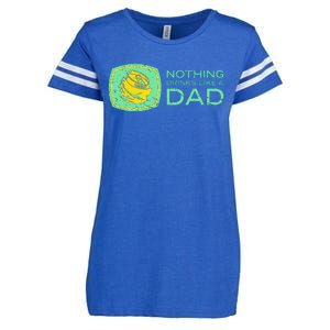 Nothing Drinks Like A Dad Enza Ladies Jersey Football T-Shirt