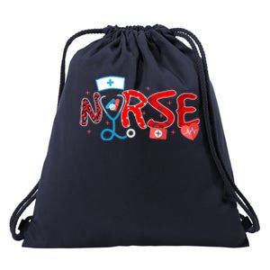 Nurse Day Life Nurses Week Healthcare Nursing Meaningful Gift Drawstring Bag