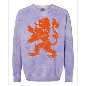 Nederland Dutch Logo Colorblast Crewneck Sweatshirt