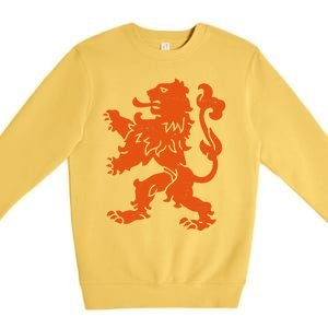 Nederland Dutch Logo Premium Crewneck Sweatshirt